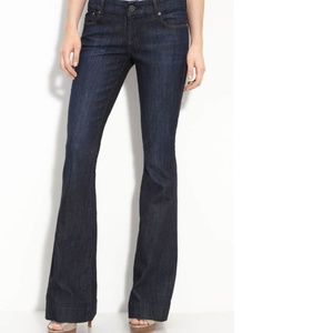 Dylan George Diane Flare stretch denim size 24 NEW